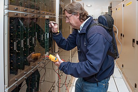 Technician Enrique Garcia 