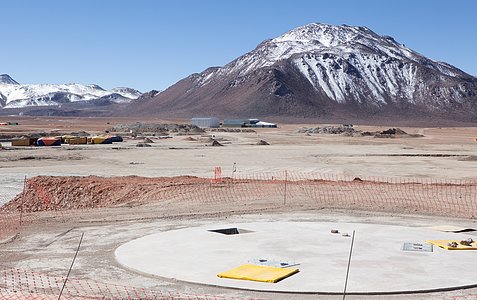 ALMA Antenna Docking Pad