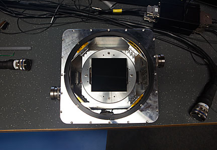 One of the test CCD detectors for the ESPRESSO instrument