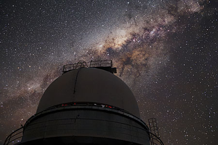 Milky Way above La Silla