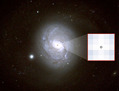 NGC 1068 and the Region resolved by VLTI-MIDI