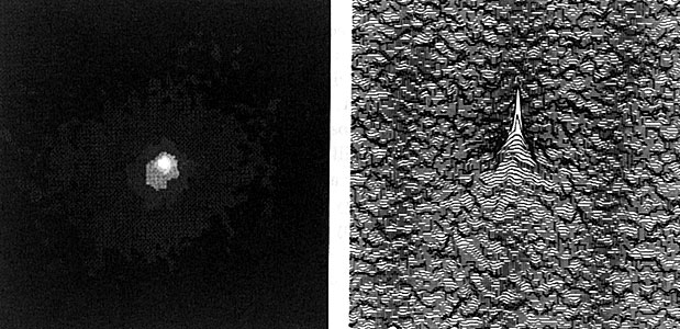 Comet Halley at 1,250 million kilometres