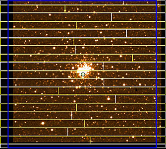 Open Cluster in NGC 330 in SMC