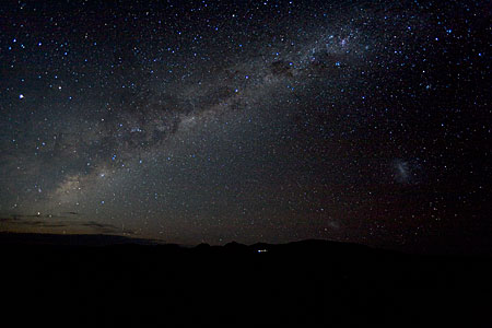 Milky Way over ALMA's site