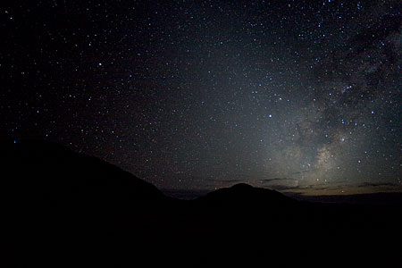 Milky Way over ALMA's site