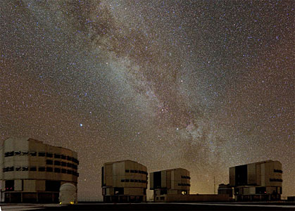 Milky Way above Paranal