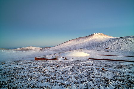 Paranal under Snow