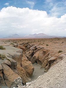 Gully at ALMA site