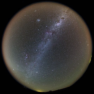 The Full Chilean Night Sky