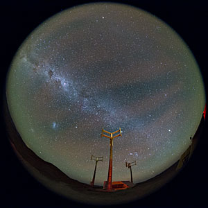 Fulldome View from Cerro Murphy