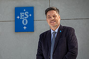 Andreas Kaufer at ESO’s office in Vitacura, Chile