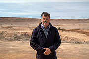 Andreas Kaufer at the CTAO-South site