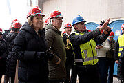 Their Majesties the King and Queen of the Belgians at the ELT