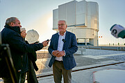 Presidente de Alemania visita el Observatorio Paranal de ESO en Chile