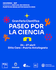 Afiche oficial de Puerto de Ideas Antofagasta 2025