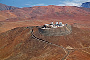 Vista aérea de Cerro Paranal