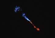 Jets of silicon monoxide in the baby star HOPS-315