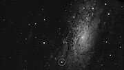 La supernova SN 2024ggi dans la galaxie NGC 3621