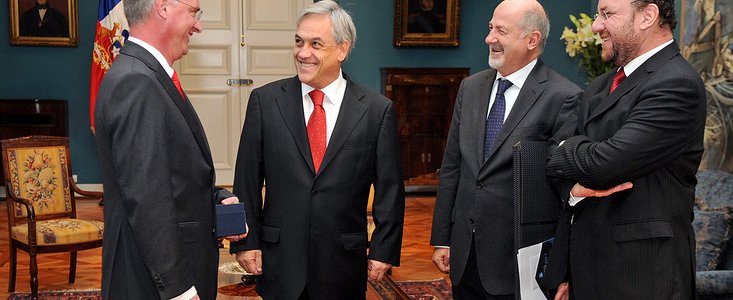 ESO Director General meets the President of Chile