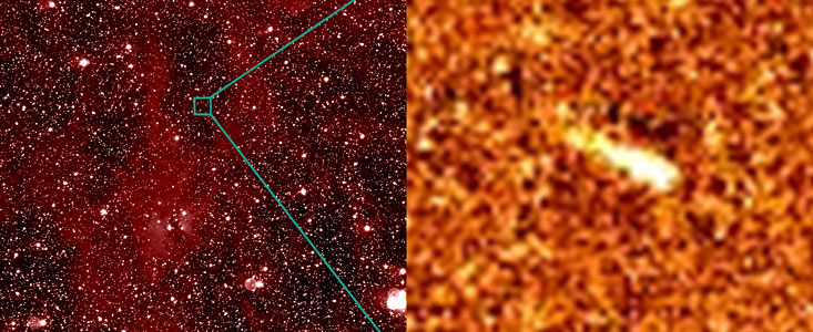 The asteroid P/2010 A2, imaged by OSIRIS on Rosetta