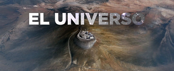 Screenshot from the HISTORY Channel’s series of short stories featuring ESO telescopes