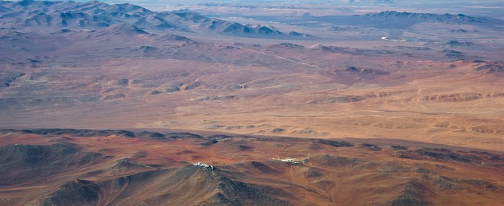 La zona Paranal-Armazones