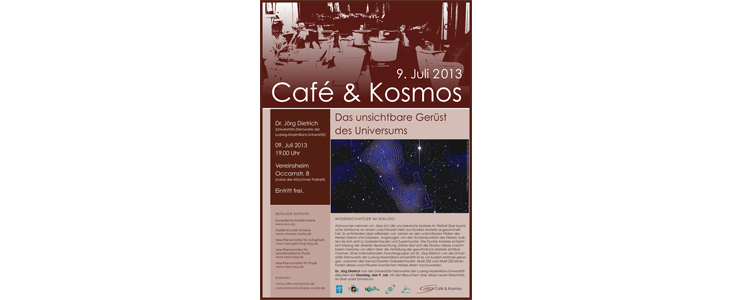 Poster zu Café & Kosmos am 9. Juli 2013