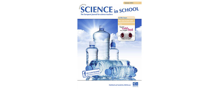 Cover of Science in School 29 — Summer 2014