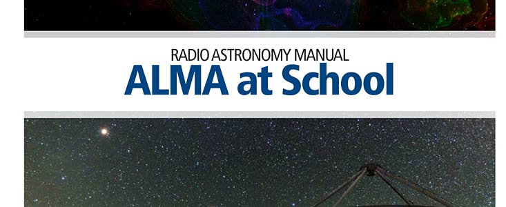 Titelseite des ALMA-Radioastronomie-Handbuchs