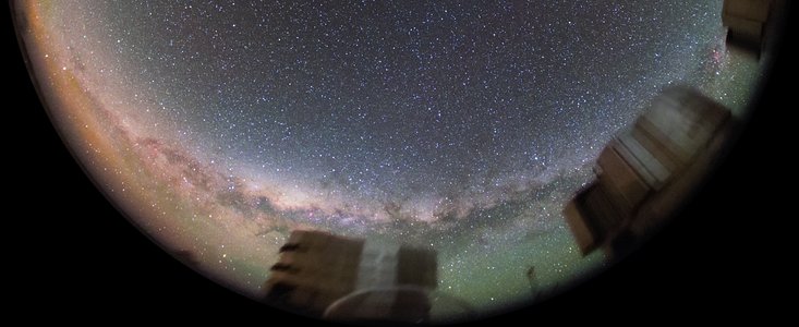 Pelo céu estrelado