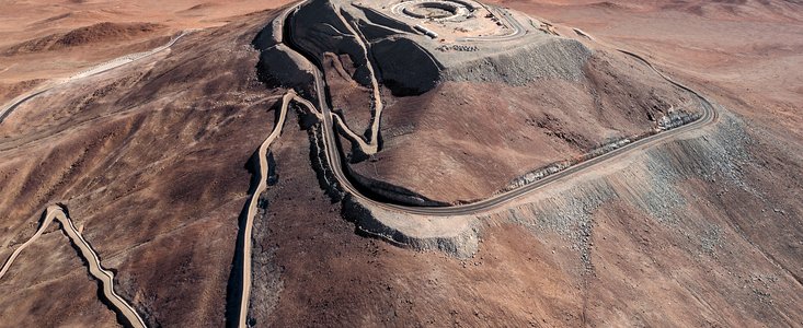 Construction site of the Extremely Large Telescope