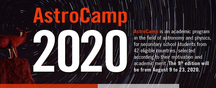 Astrocamp poster