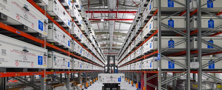 ELT:s tekniska anläggning vid Paranal med den senaste leveransen av M1-segment