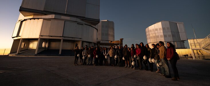 Night tour at Paranal Observatory