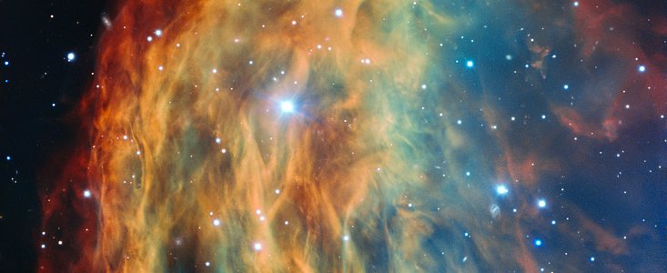 Imágenes de la nebulosa Medusa captadas por el telescopio Very Large Telescope de ESO 