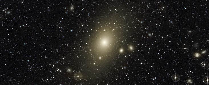 Der Halo der Galaxie Messier 87