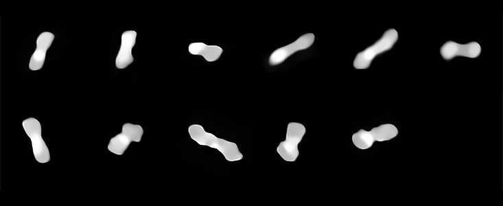 Imagem do Sphere fornece pistas sobre como o Cleópatra se parece, além das duas luas que orbitam esse asteroide