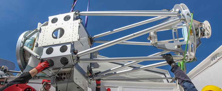 O telescópio principal do PoET