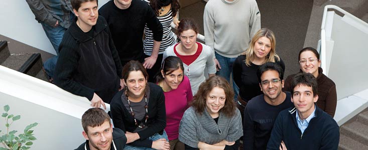 Students at ESO Headquarters in Garching