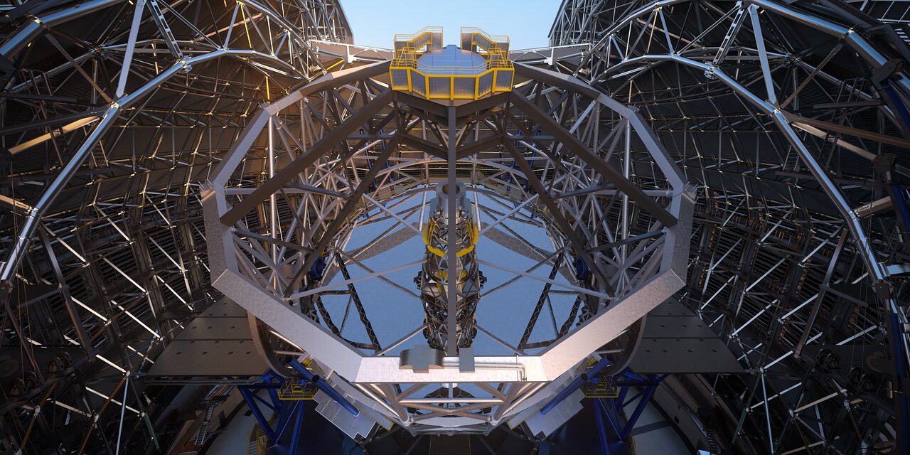 Hanging high above: the ELT’s secondary mirror | ESO