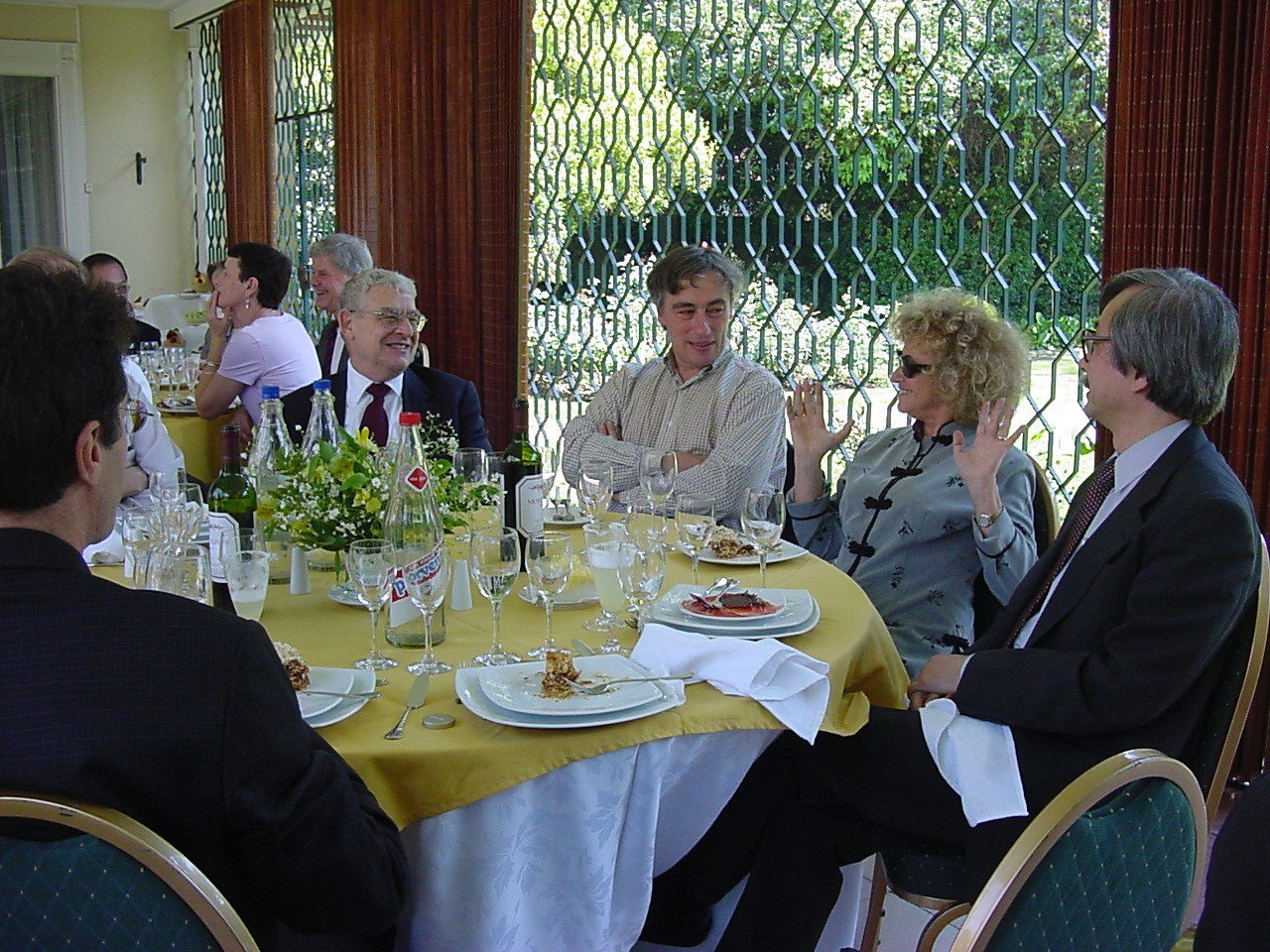 ALMA Board lunch in the ESO Guest House