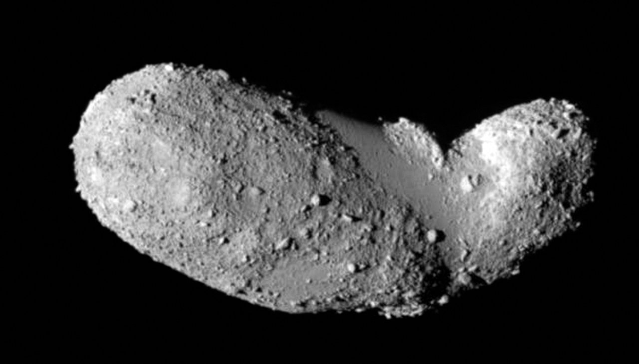 Asteroid (25143) Itokawa seen in close-up