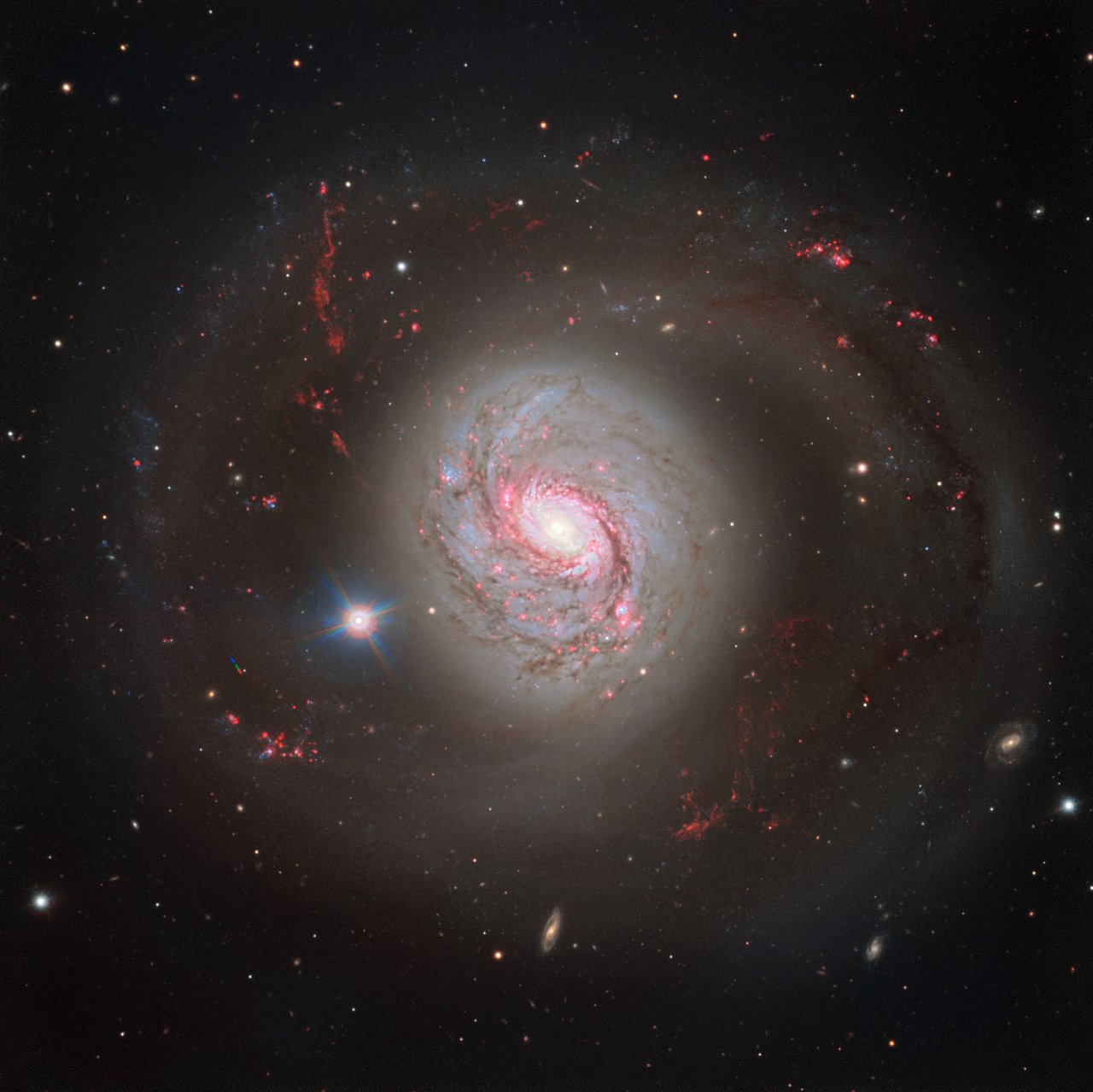 M77 Una Galaxia Espiral Activa Astrométrico La Web De Antonio Pérez Verde 5052