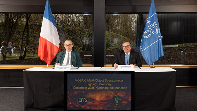 Signing of the MOSAIC instrument agreement