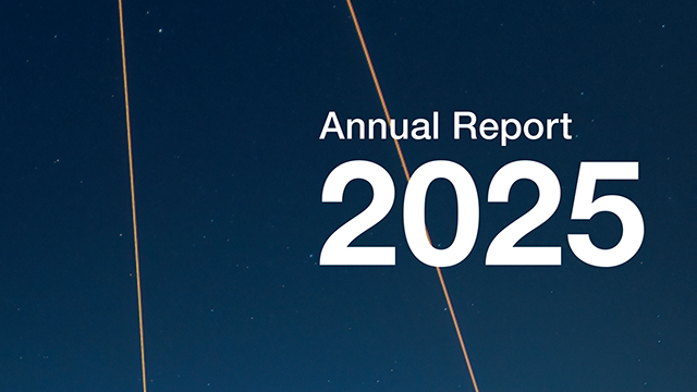 Cover of the Annual Report 2025