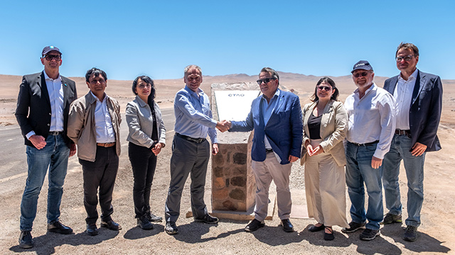 CTAO-South time-capsule monument unveiling