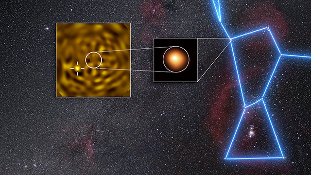VLT images of Betelgeuse and its companion