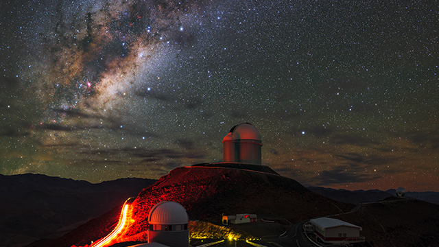Road to the Milky Way at La Silla