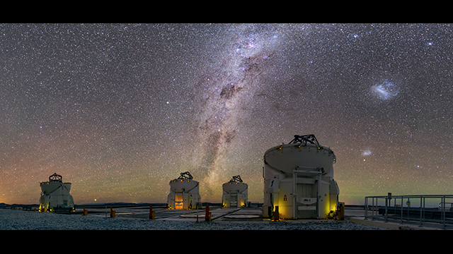 Four eyes on the sky