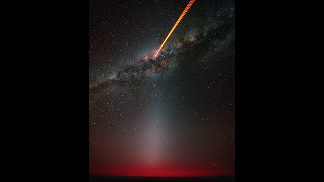 Four lasers, four layers of the Cosmos